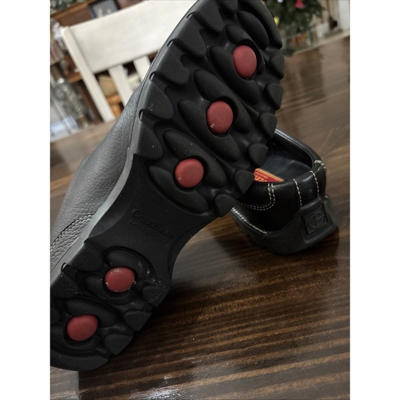 COLE HAAN COUNTRY CLOGS Women 8 B Mules Leather Lug Sole Slip On Waterproof - Picture 7 of 9